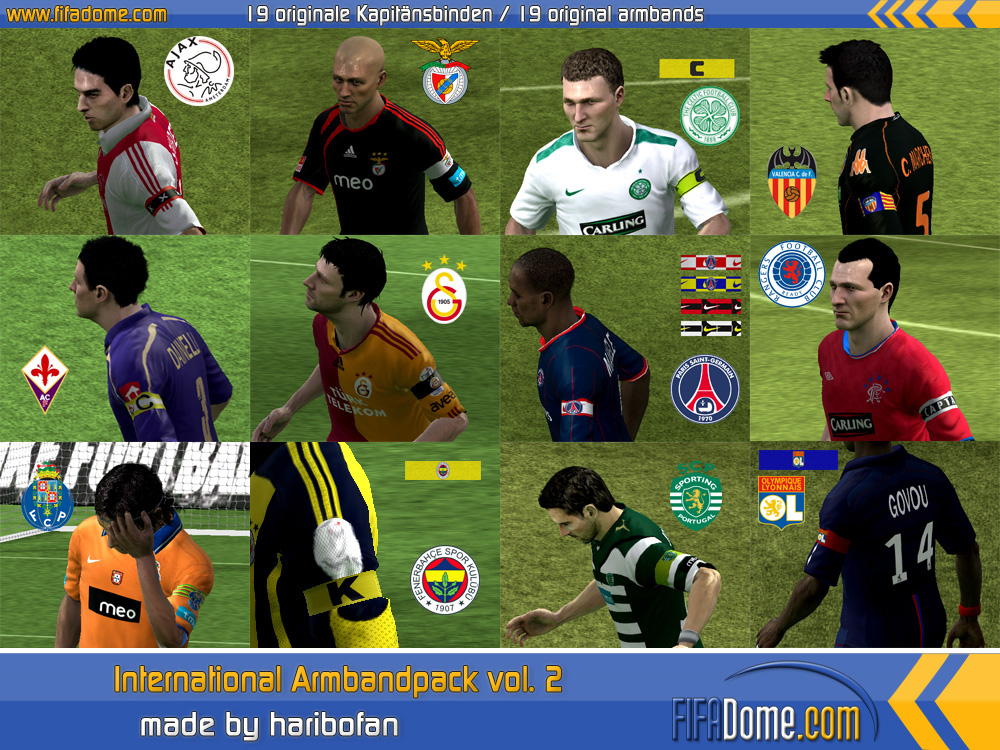 Faixas de Capitão Original [FIFA] acessorios